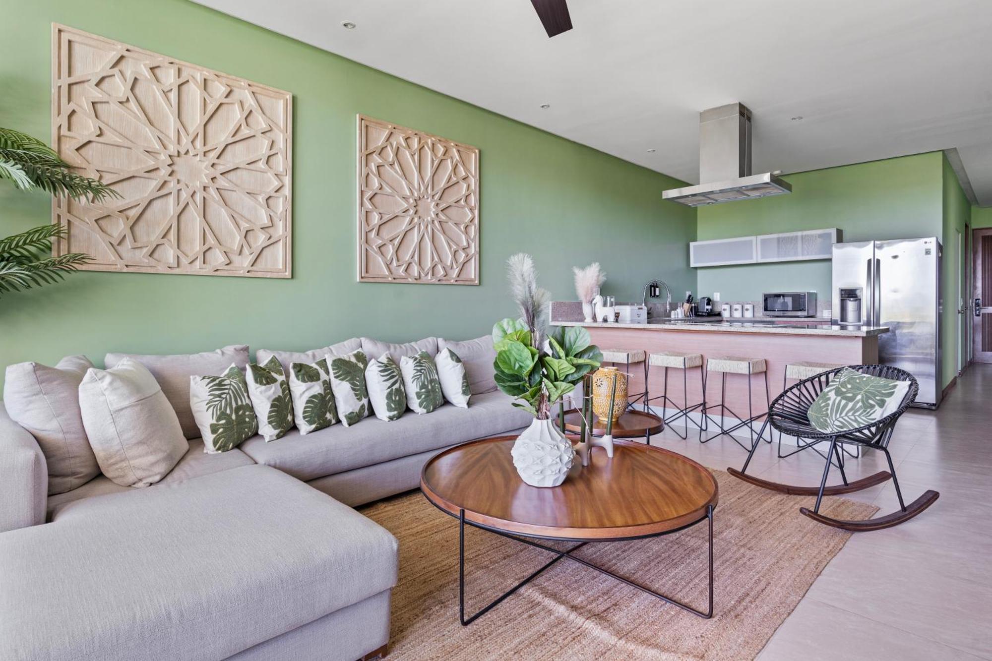 Stylish Peninsula Golf 3Br Oasis With Pool Apartment Nuevo Vallarta Luaran gambar