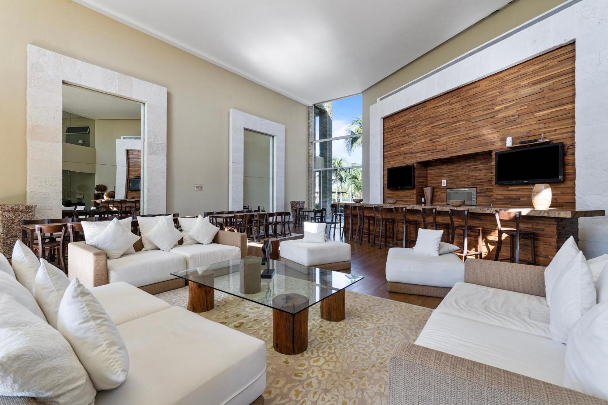 Stylish Peninsula Golf 3Br Oasis With Pool Apartment Nuevo Vallarta Luaran gambar