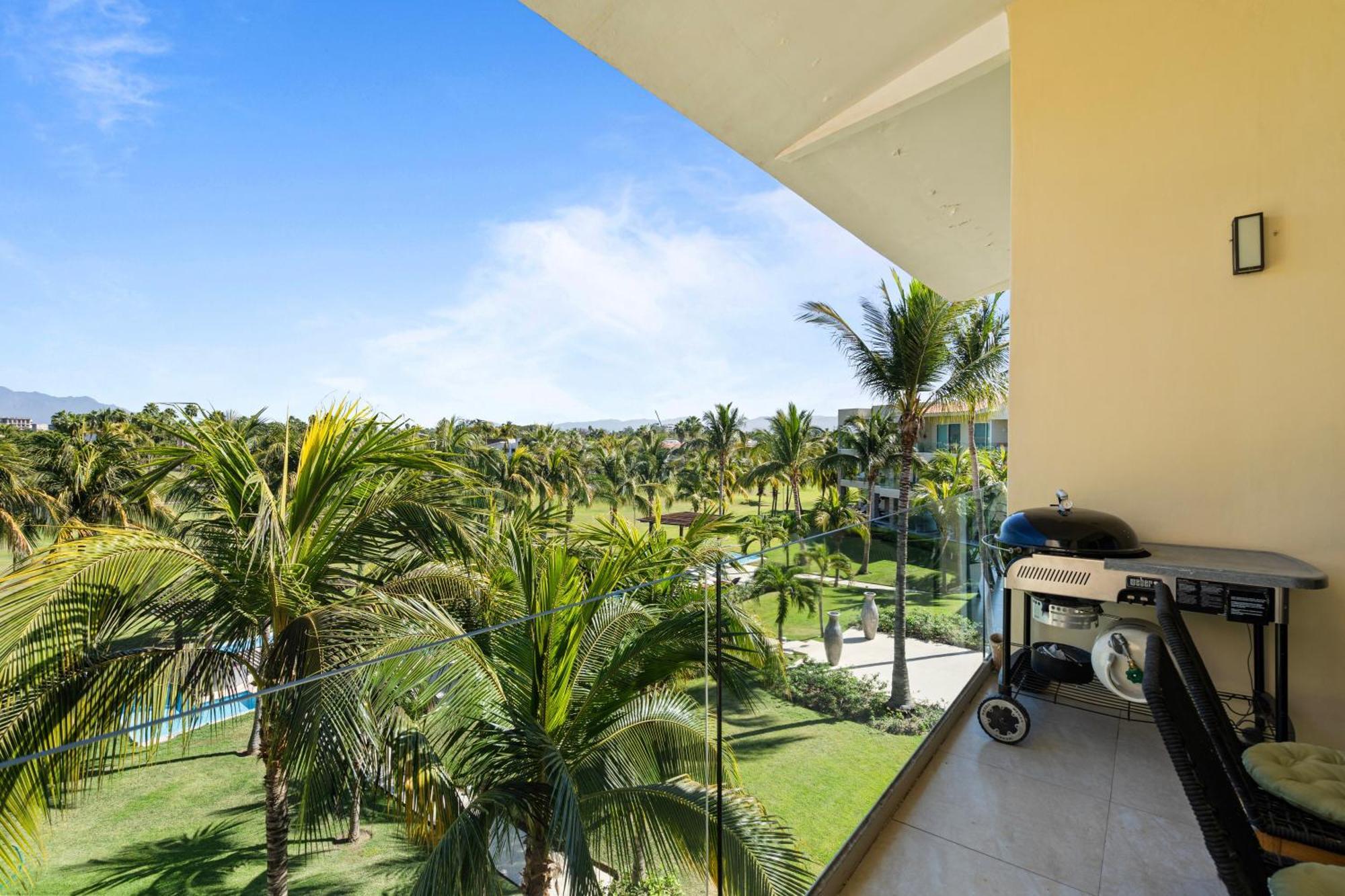 Stylish Peninsula Golf 3Br Oasis With Pool Apartment Nuevo Vallarta Luaran gambar