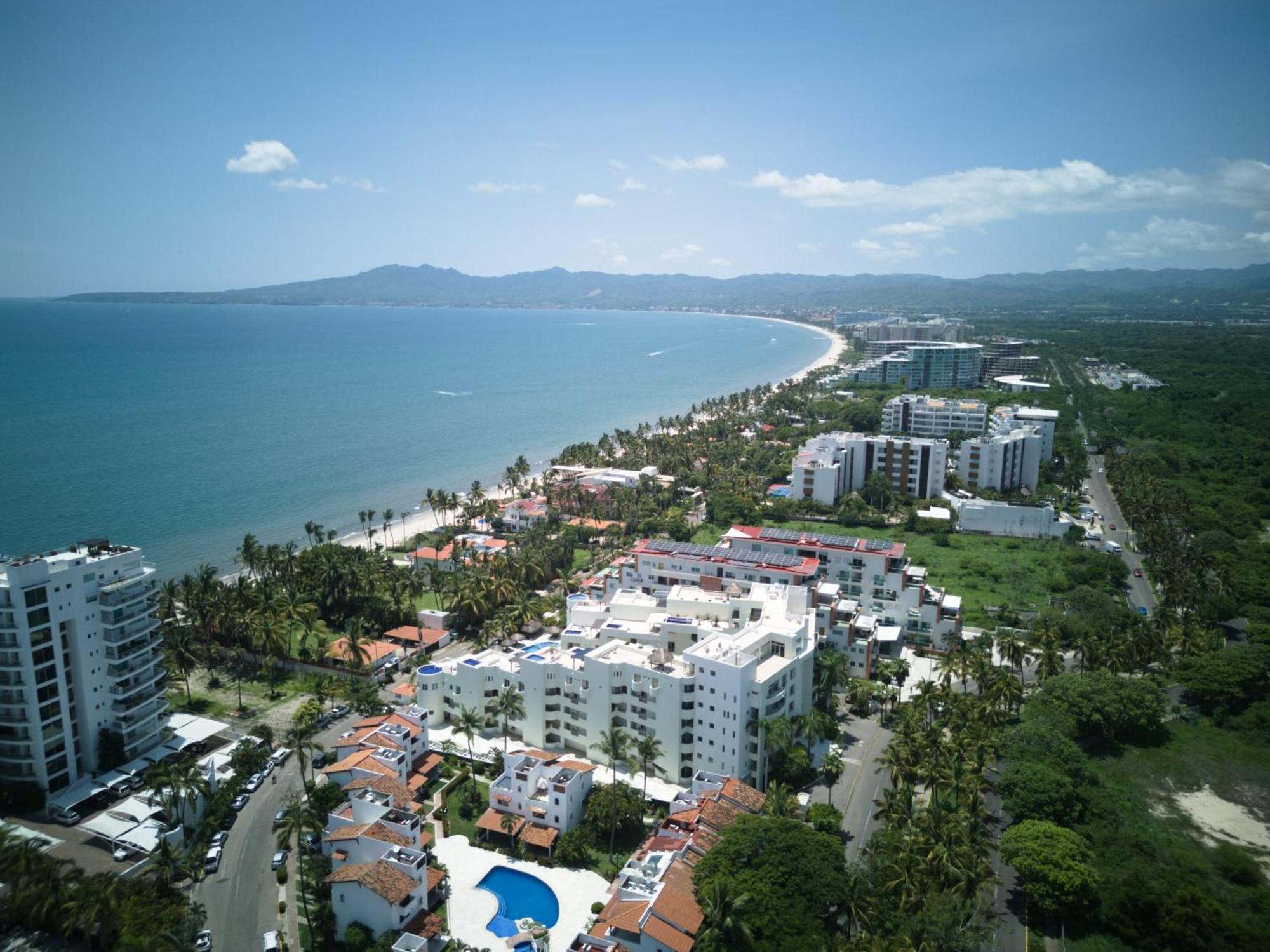 Stylish Peninsula Golf 3Br Oasis With Pool Apartment Nuevo Vallarta Luaran gambar