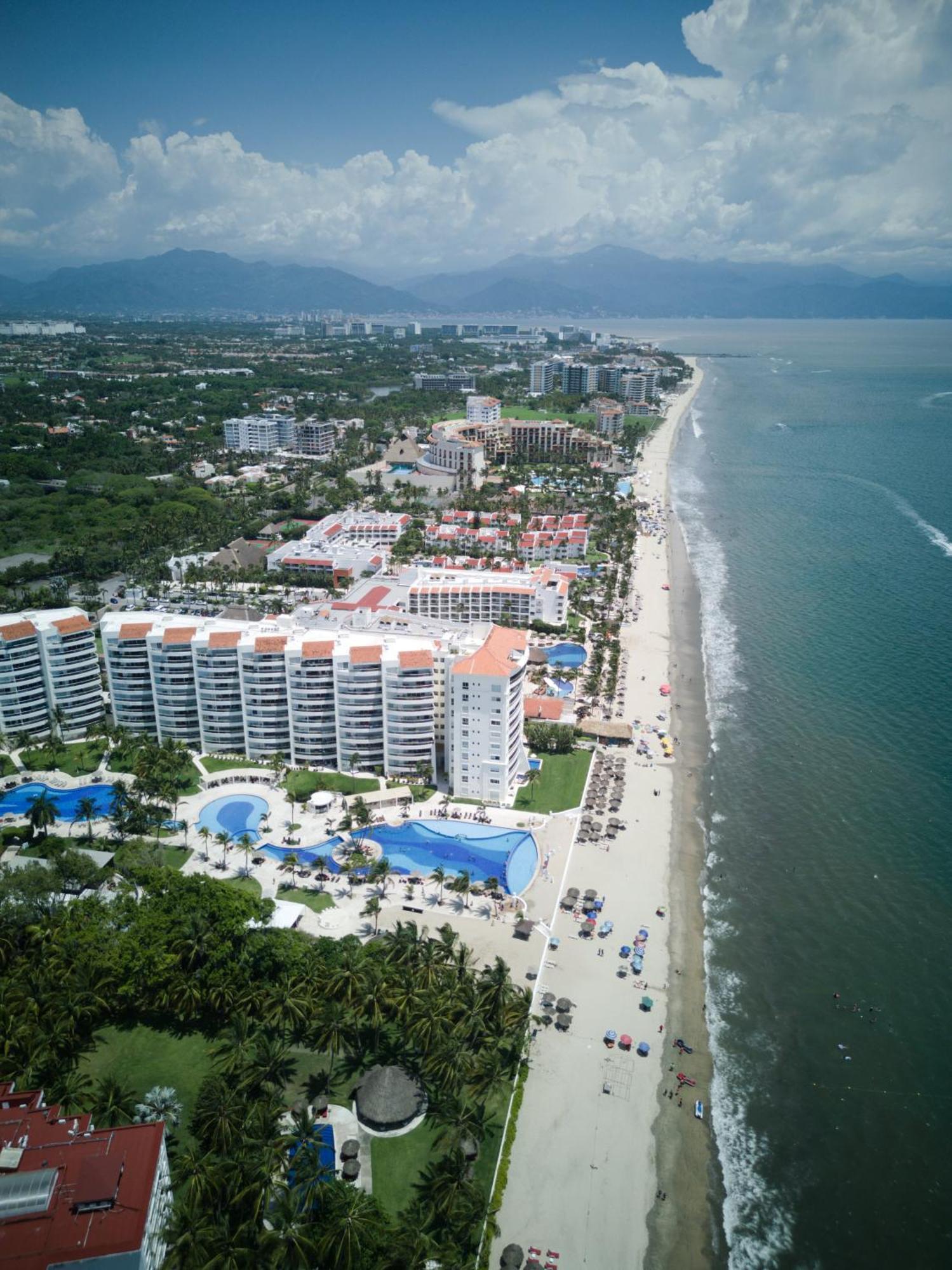 Stylish Peninsula Golf 3Br Oasis With Pool Apartment Nuevo Vallarta Luaran gambar